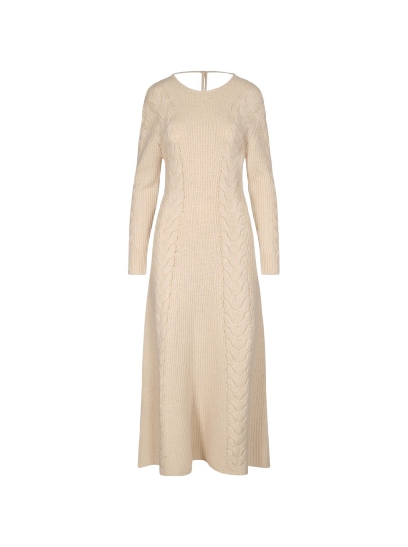 JOHANNA ORTIZ JOHANNA ORTIZ AZURE HORIZONS ANKLE DRESS ECRU
