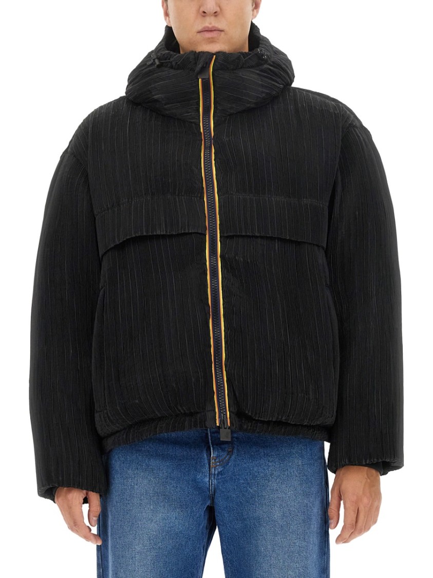 K-way Hooded Panelled Jacket