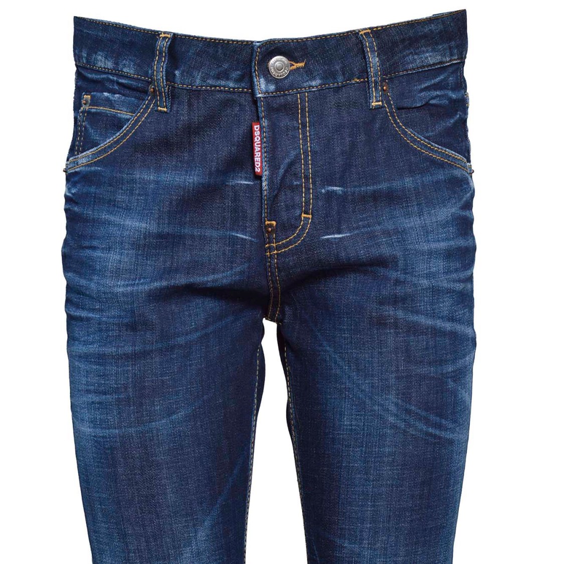 Dsquared2 Cool Girl Blue Denim Cotton Jeans In Blue