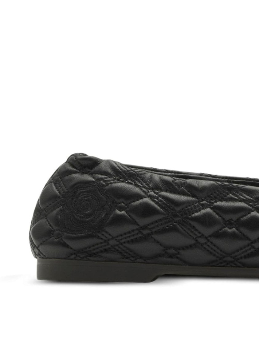 Burberry Quilted Leather Sadler Ballet Flats