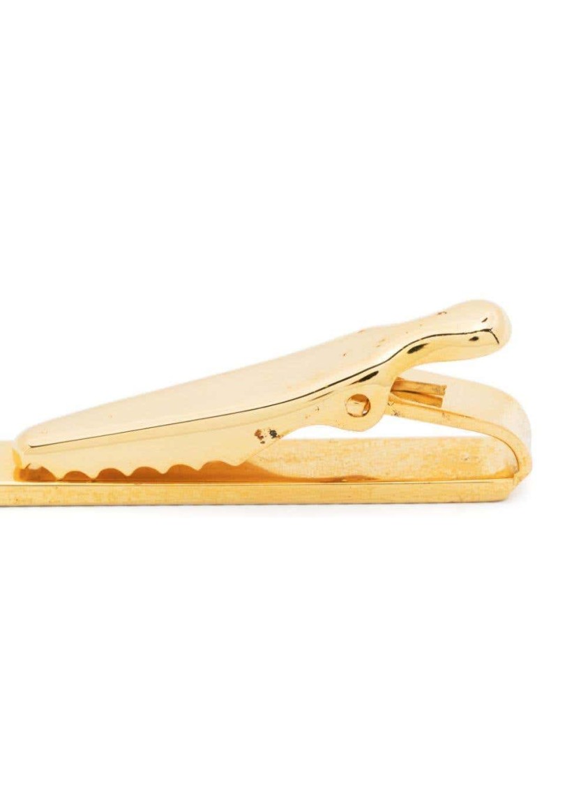 Dior Christian Gold-tone Tie Clip And Cufflinks Set In Gold