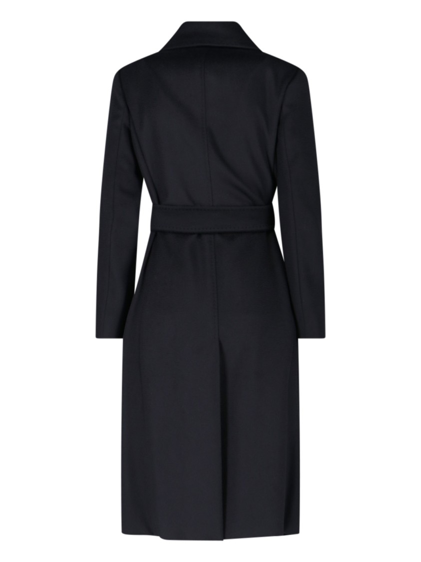 Max Mara Bcollag Robe Coat In Blue