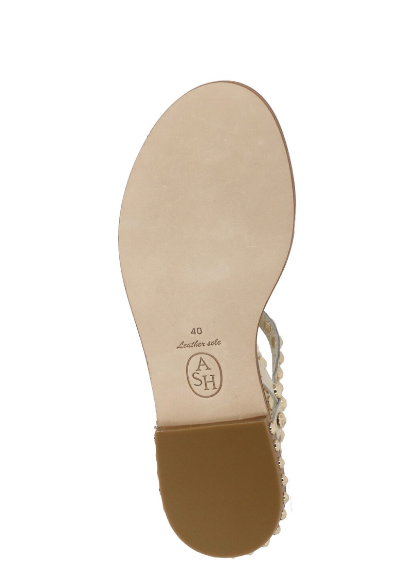 Ash Ivory Play Sandals In Neutrals