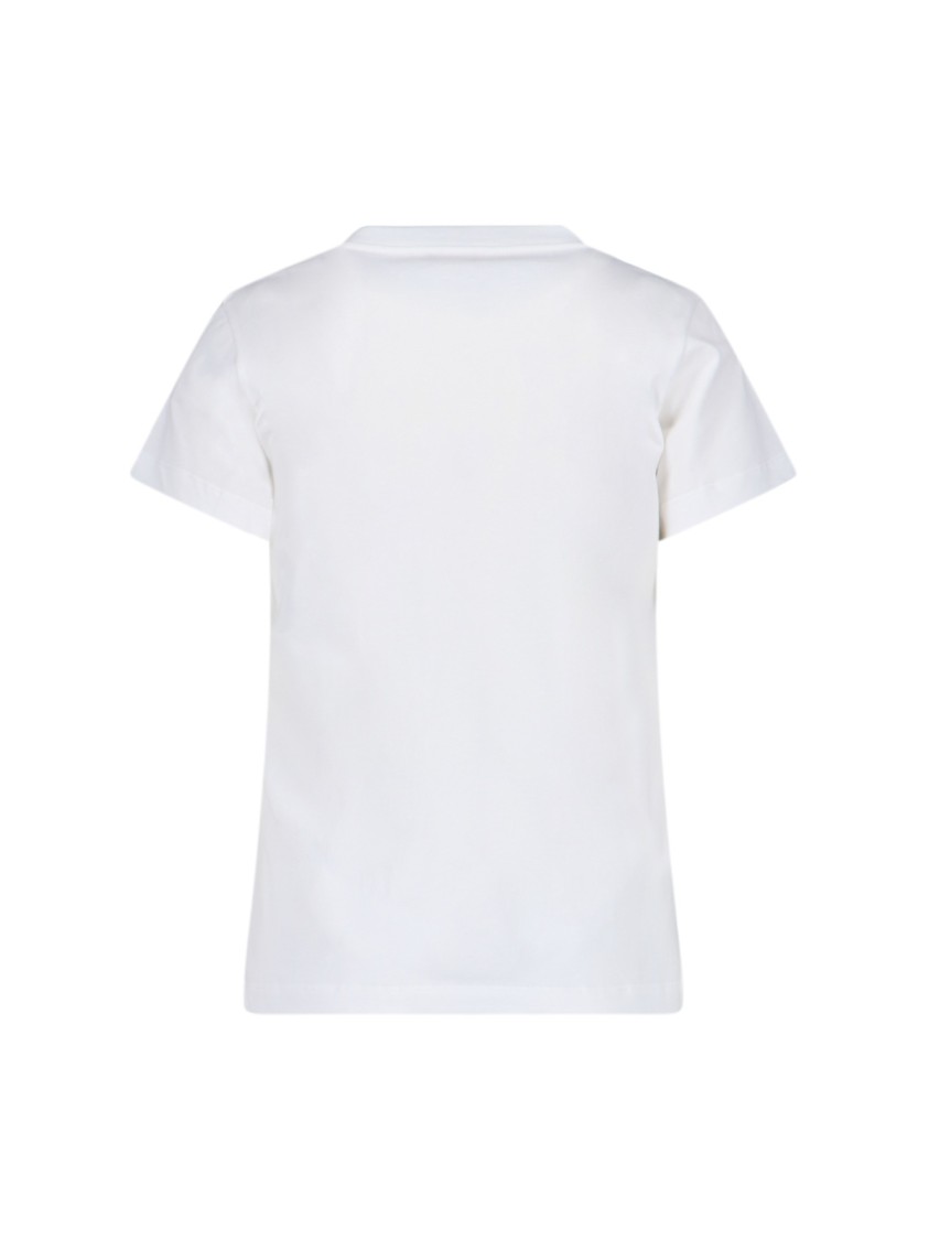 Alexander Mcqueen Alexander Mc Queen Logo Print T Shirt In White