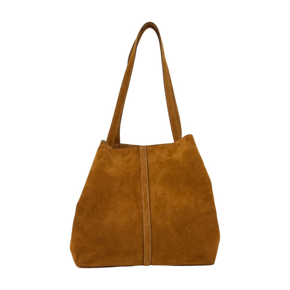 トートバッグ Vanessa Bruno Gm Shopper Bag - Leather - Brown Vanessa Bruno Gm Shopper Bag In Brown | ModeSens