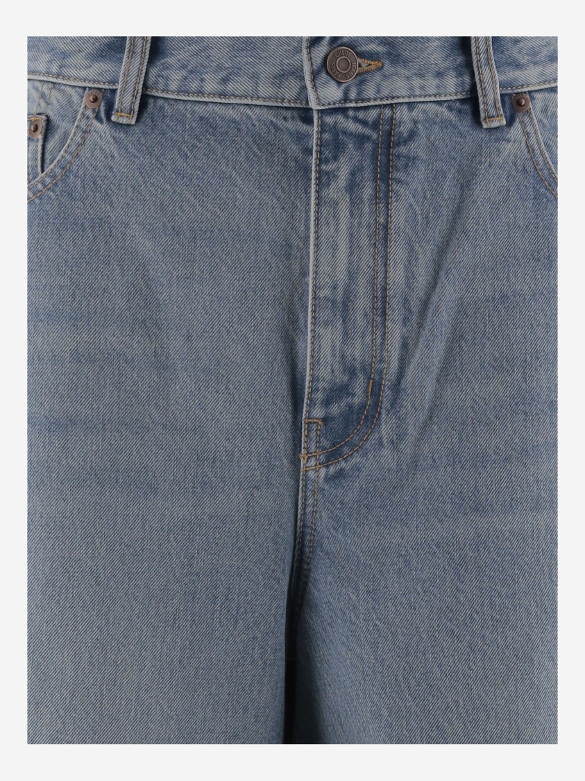 Shop Chloé Wide-leg, High-waisted Jeans
