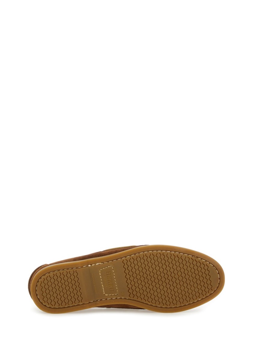 Hereu Brown Lace-up Loafer