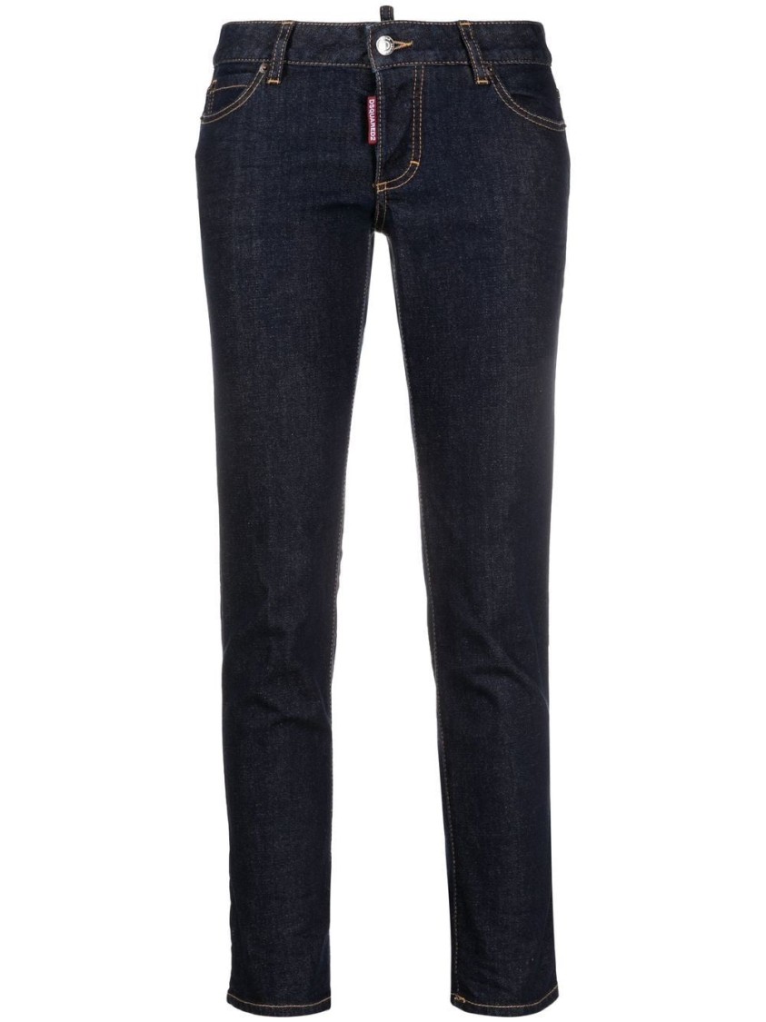 Dsquared2 B-icon Jennifer Crop Jean In Black
