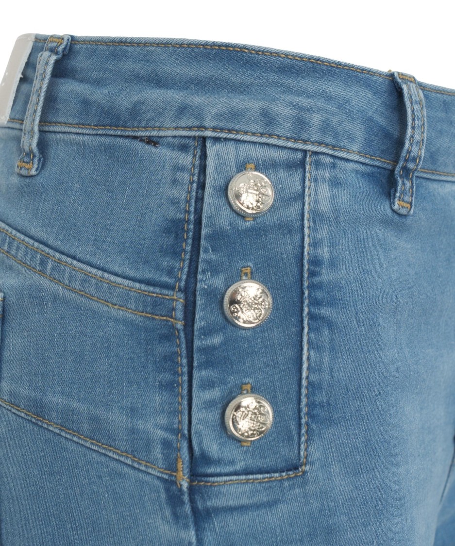 Liu •jo Liu Jo Light Blue Flared Bottom Jeans In Blue