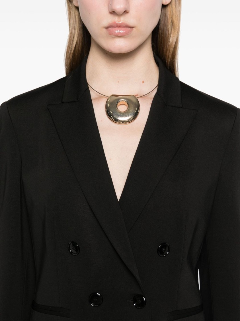 Pinko Tailored Black Double-breasted Jacket