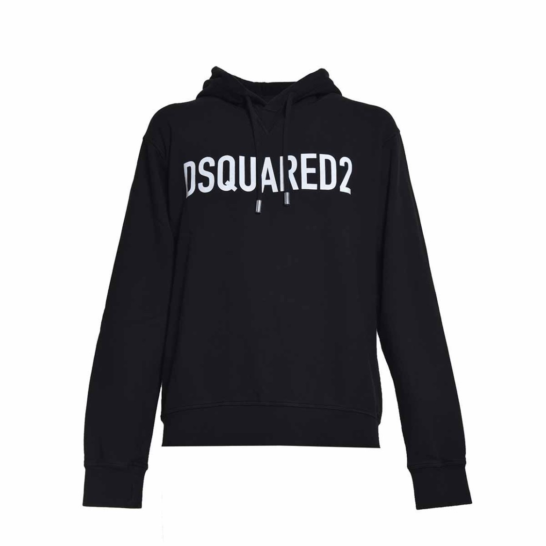 Shop Dsquared2 Black Cotton Cool Sweat Hoodie With Logo