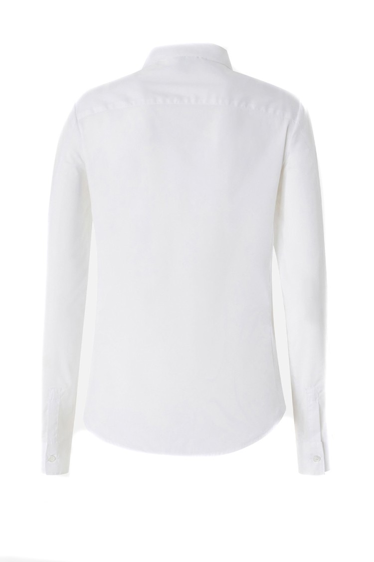 Shop Pinko Classic White Button-down Tailored Shirt