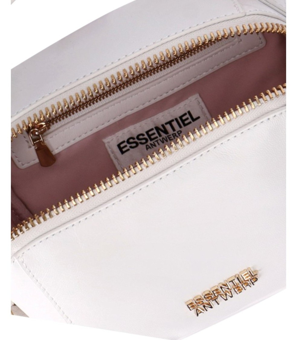 Essentiel Antwerp Hini White Mini Crossbody Bag In White
