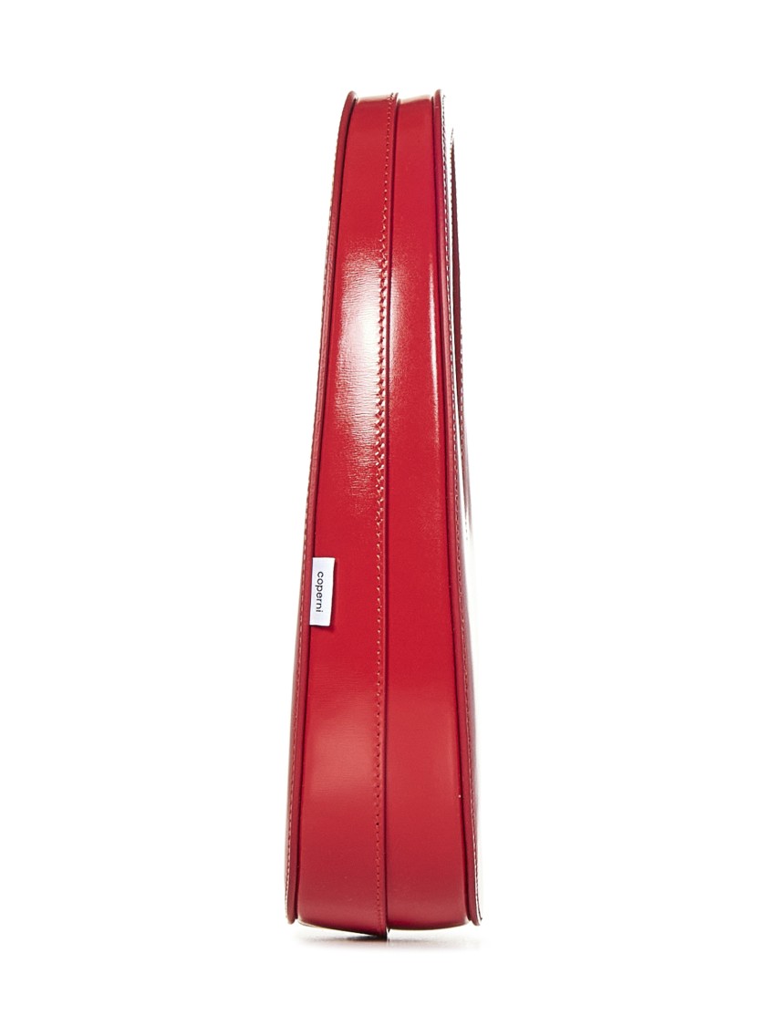 COPERNI COPERNI GLOSSY RED LEATHER HANDBAG