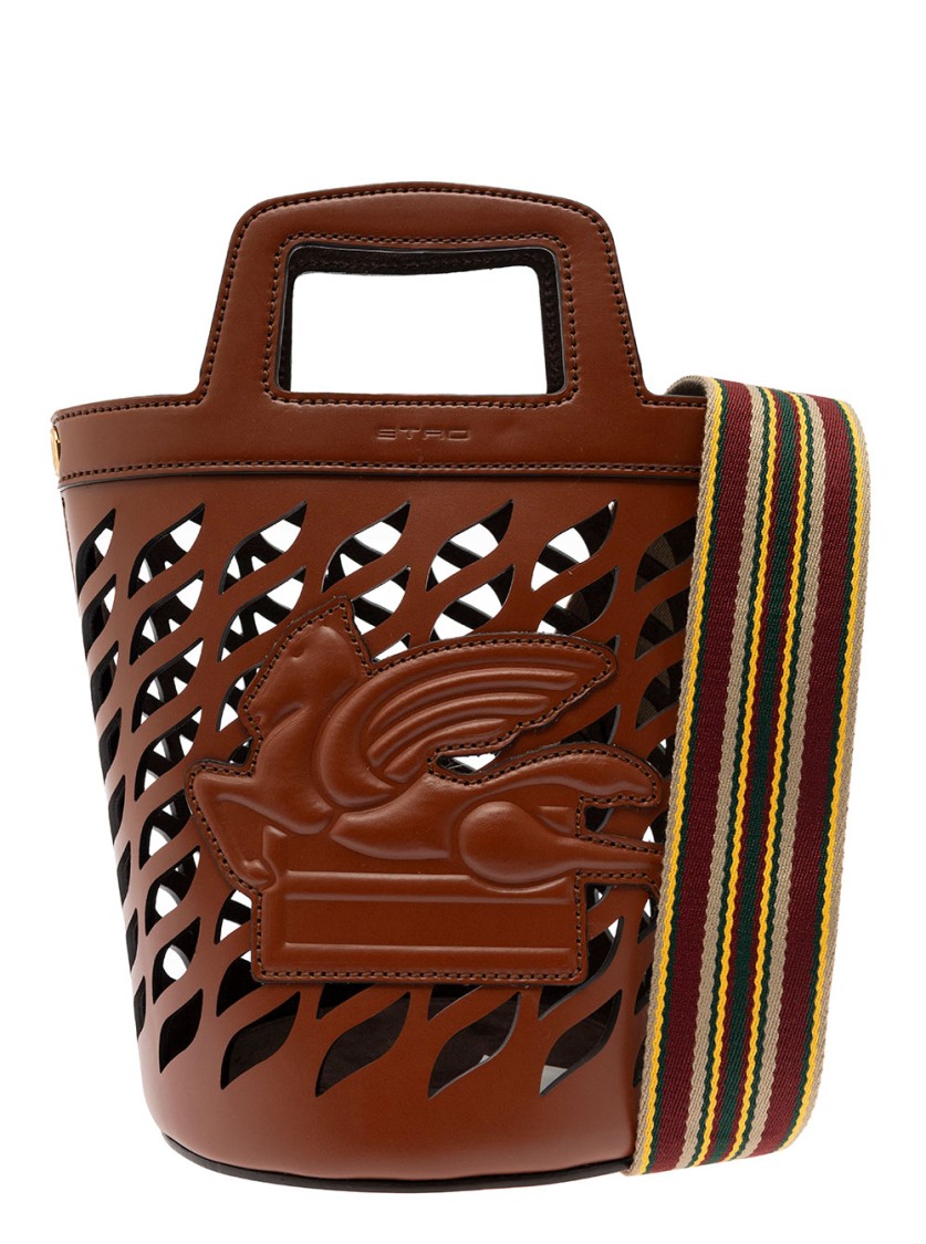 Etro Brown Bucket Bag