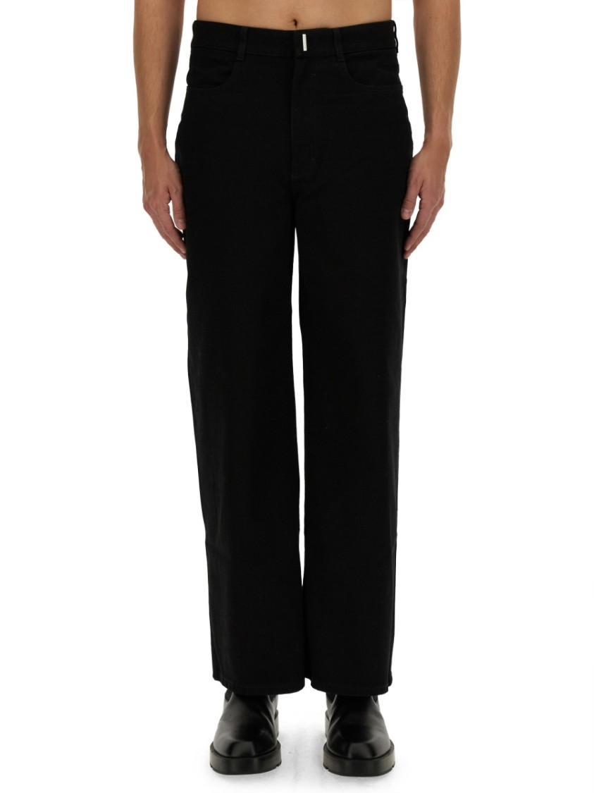 Givenchy Relaxed-fit Black Jeans