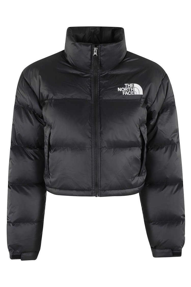 Shop The North Face Nuptse Short Down Jacket In Black