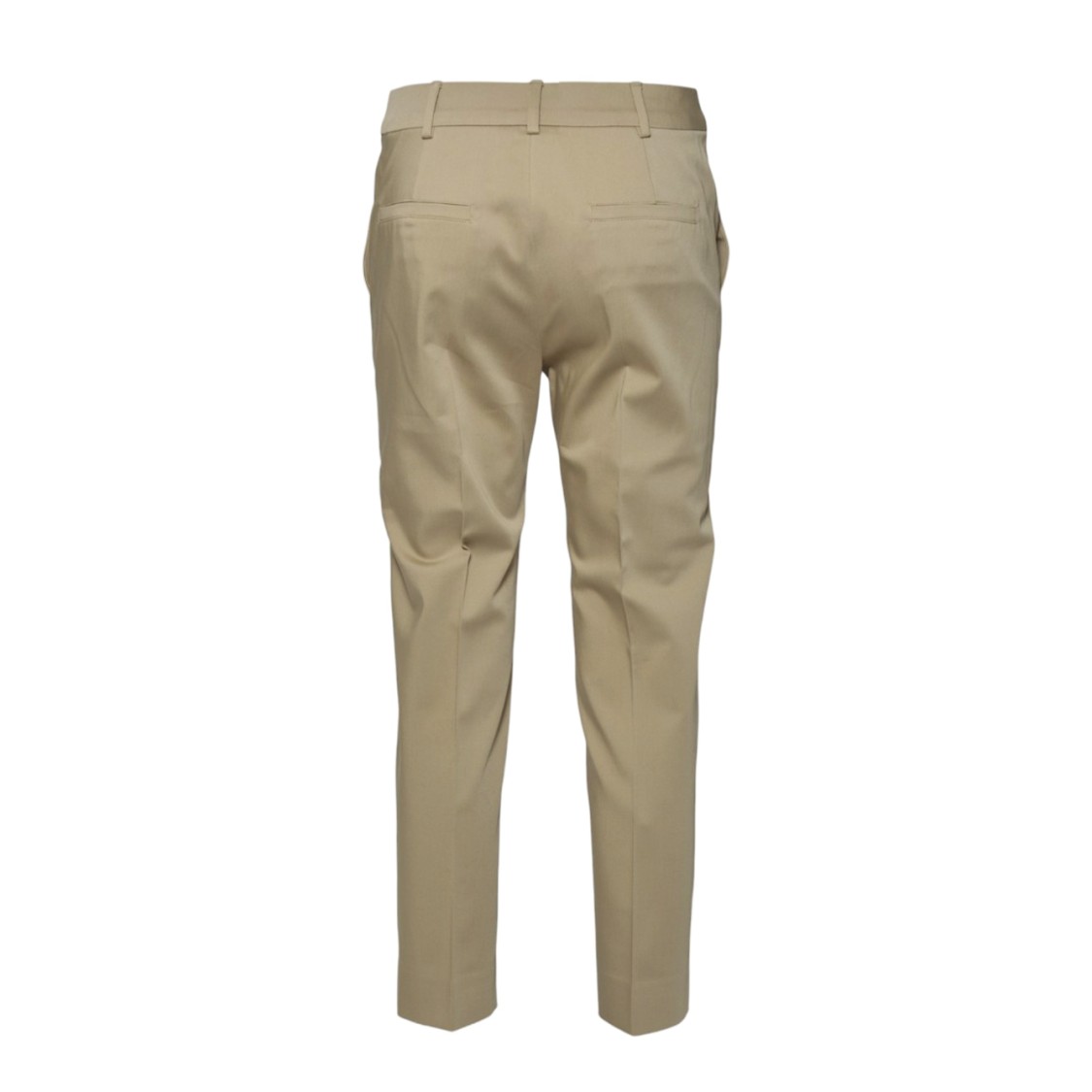 Max Mara Camel Satin Lince1234 Cropped Trousers