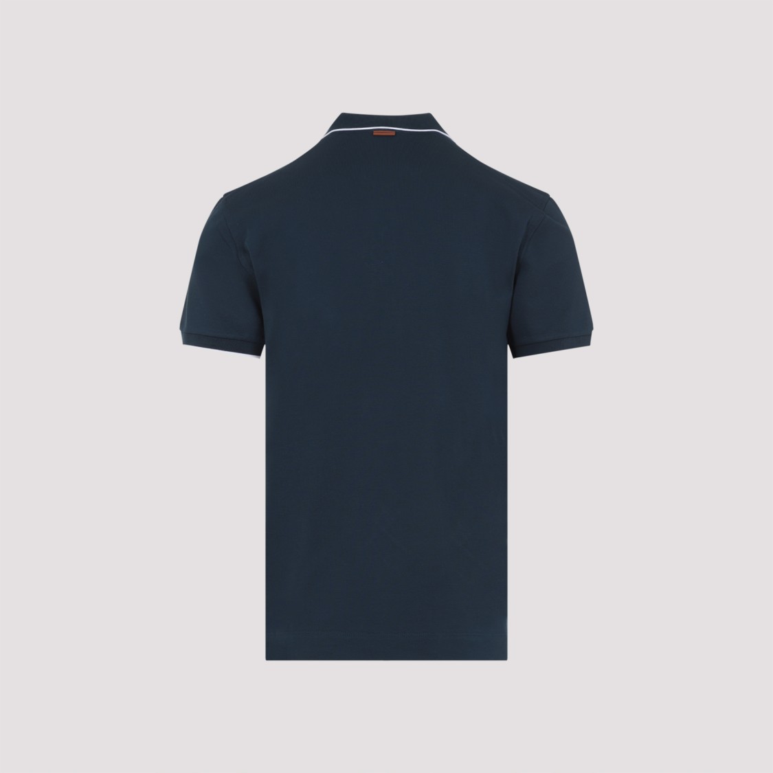 Shop Zegna Classic Polo T-shirt In Blue