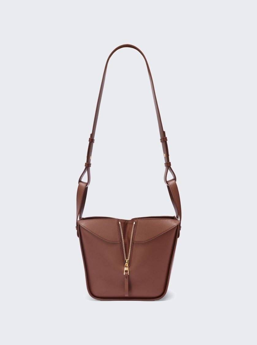 Loewe Hamster Compact Hammock Bag Havana