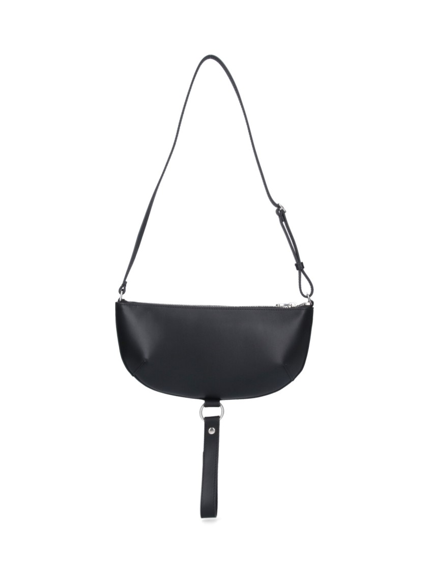 Courrèges Holy Eclipse Shoulder Bag In Black