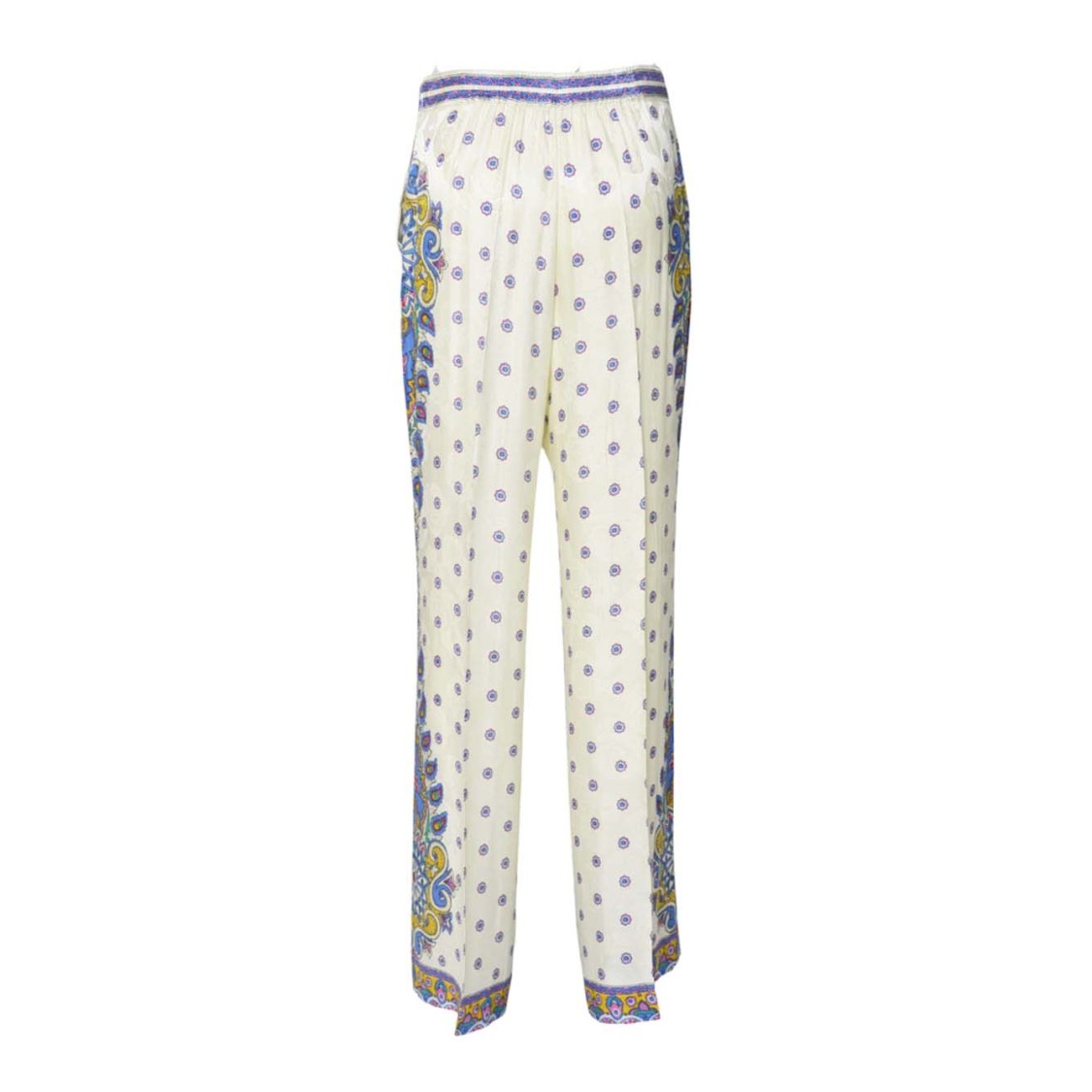 Etro Amebas Print Natural Pants For Women