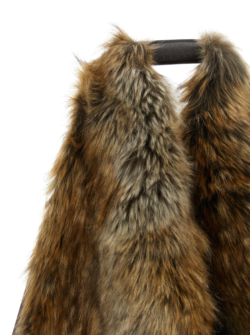 Mm6 Maison Margiela 'japanese Classic' Shoulder Bag In Brown