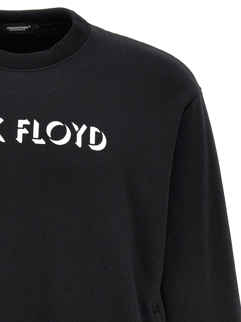 Undercover Pink Floyd Printed Sweatshirts In Black