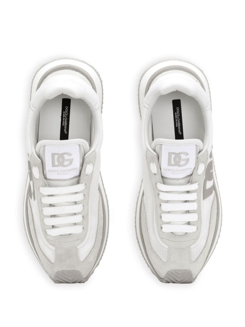 Shop Dolce & Gabbana Dg Cushion Sneakers In White