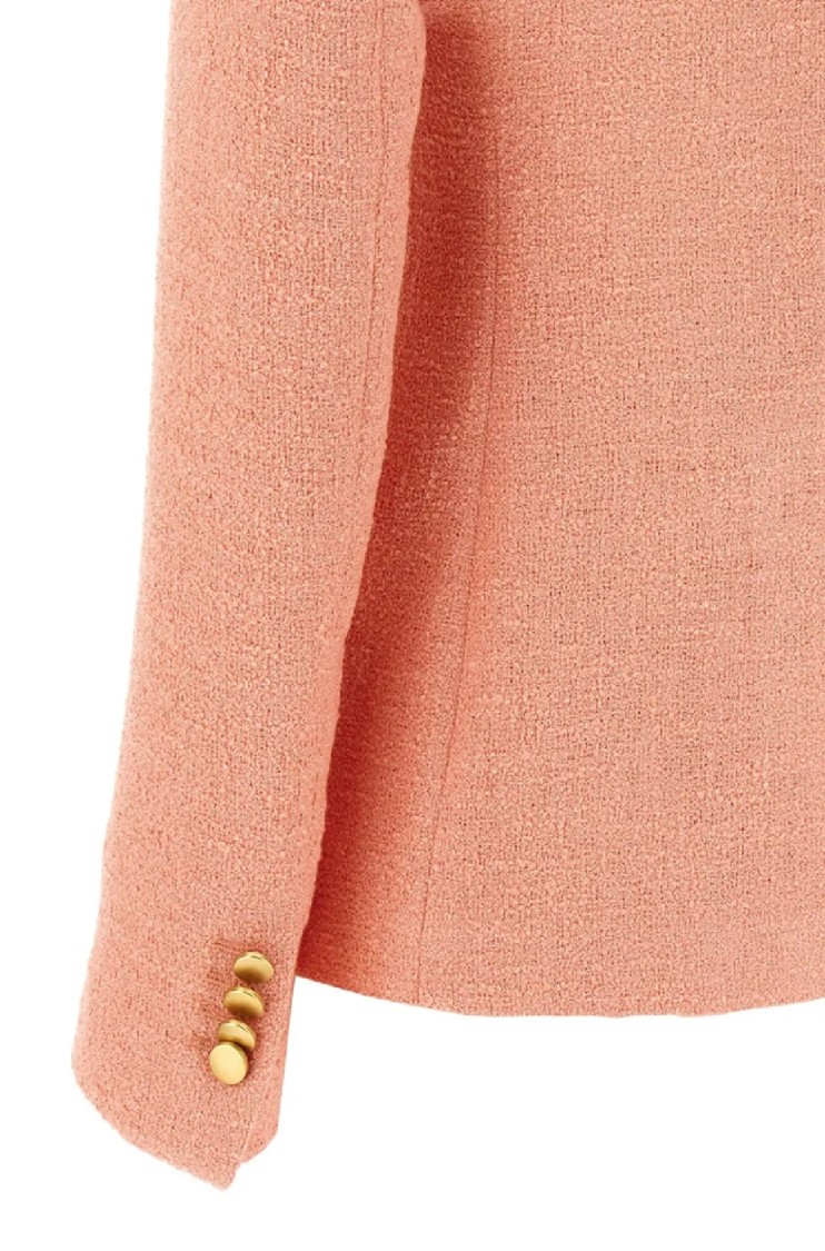 Tagliatore Double-breasted Tailored Jacket With Textured Finish