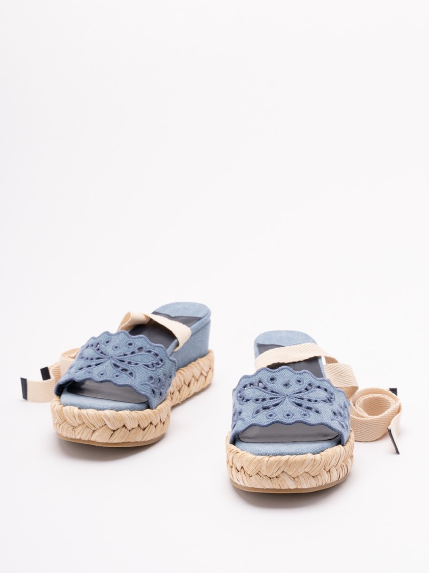 Jimmy Choo `arlee Wedge 60` In Blue