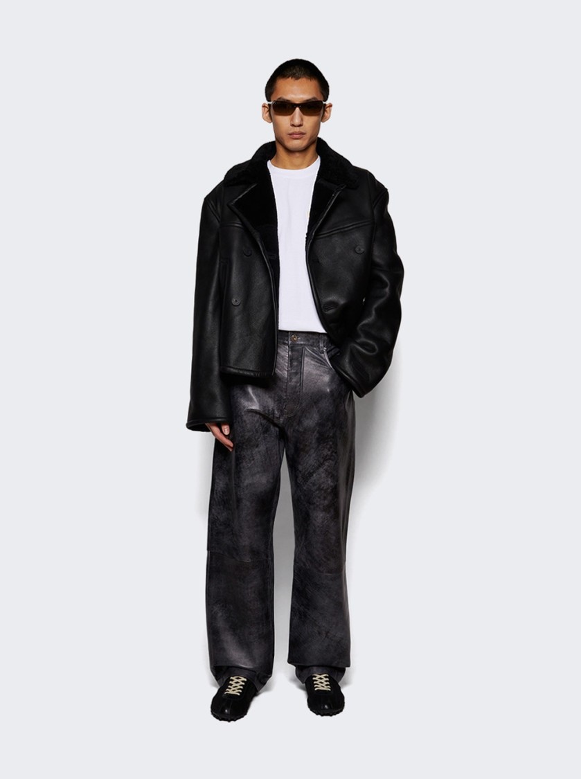 Maison Margiela Sprinters Branded Canvas And Suede Low-top Trainers