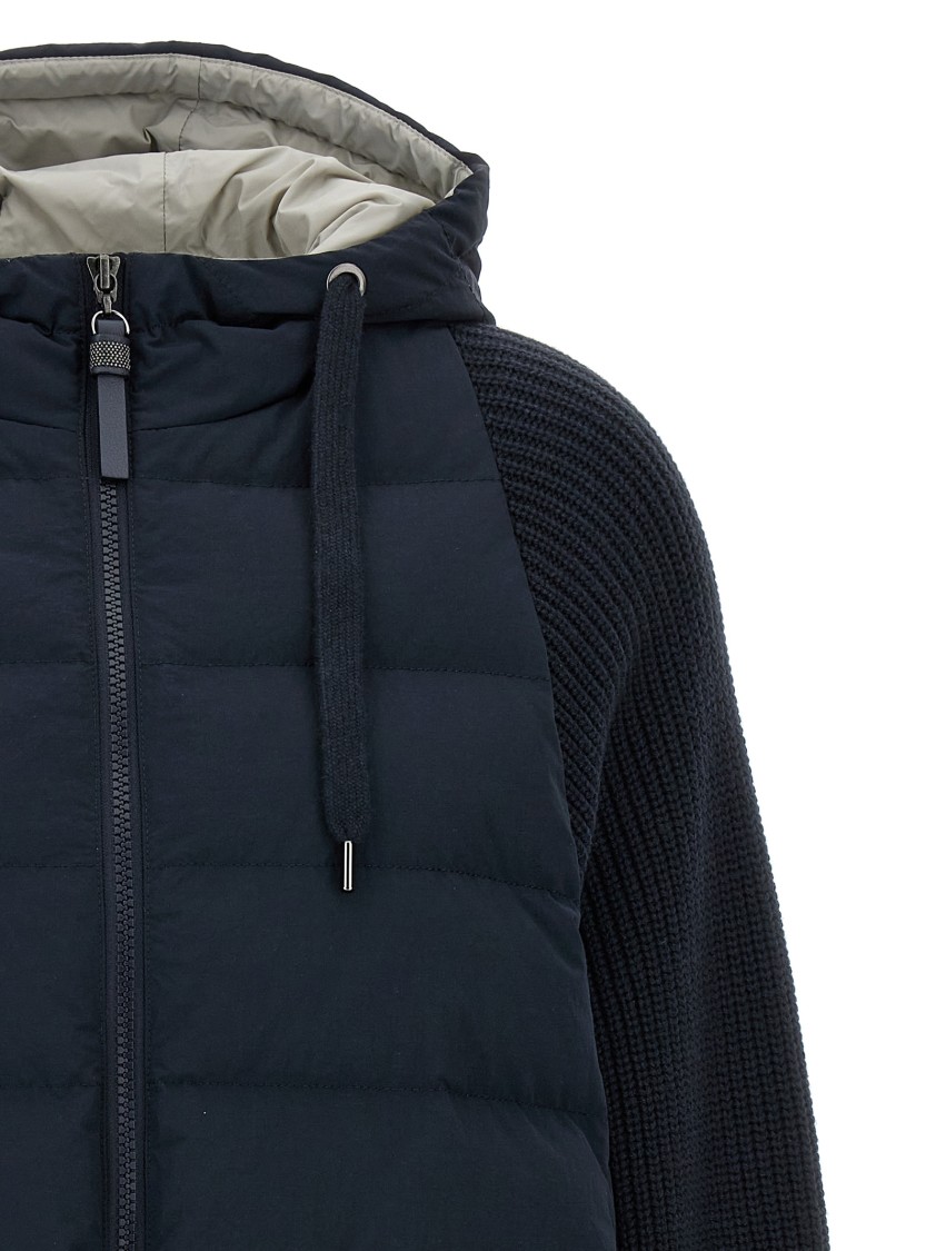 Brunello Cucinelli Two-Material Puffer Jacket | THE LIST