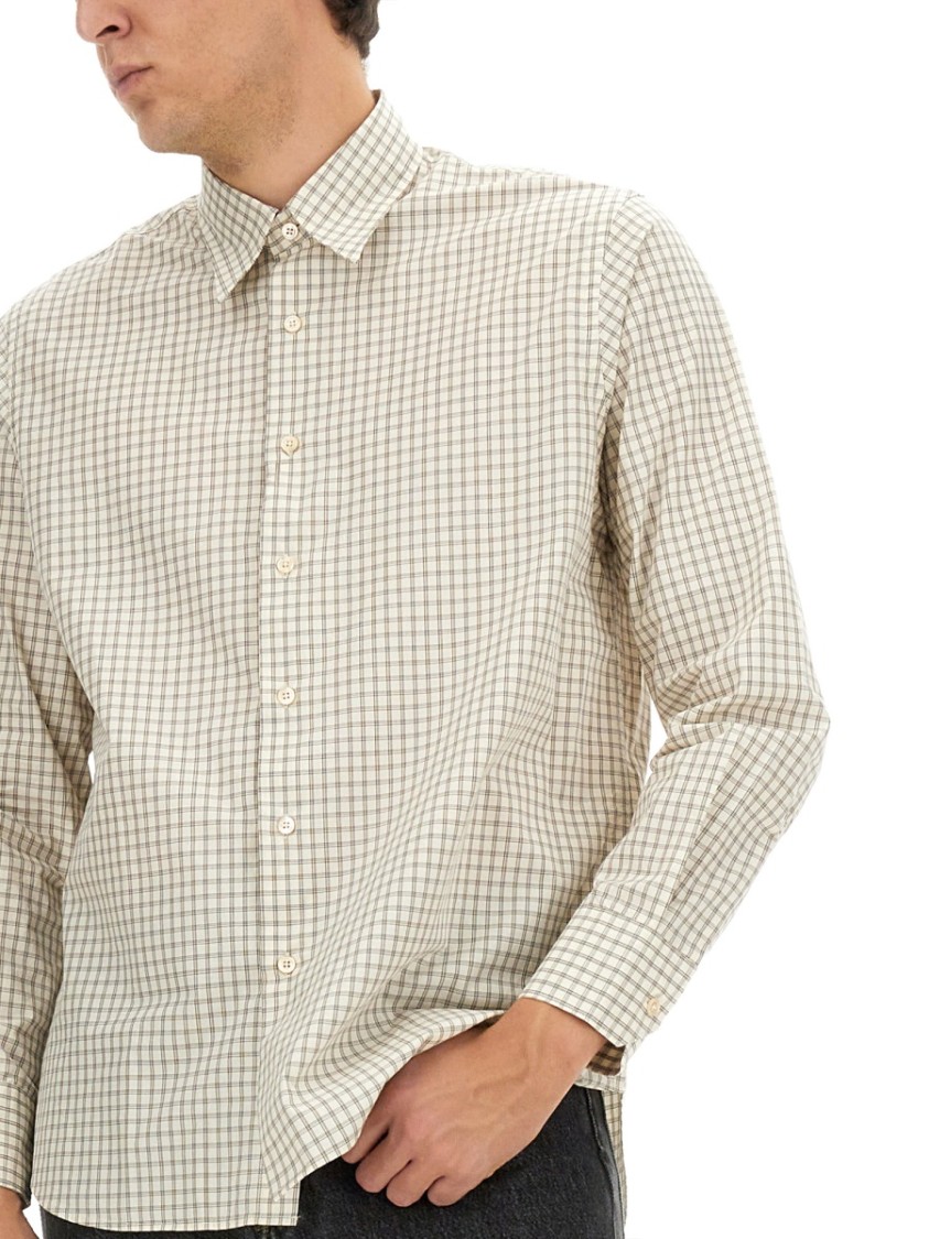 Sunflower Regular Fit Check Pattern Shirt In Multicolor
