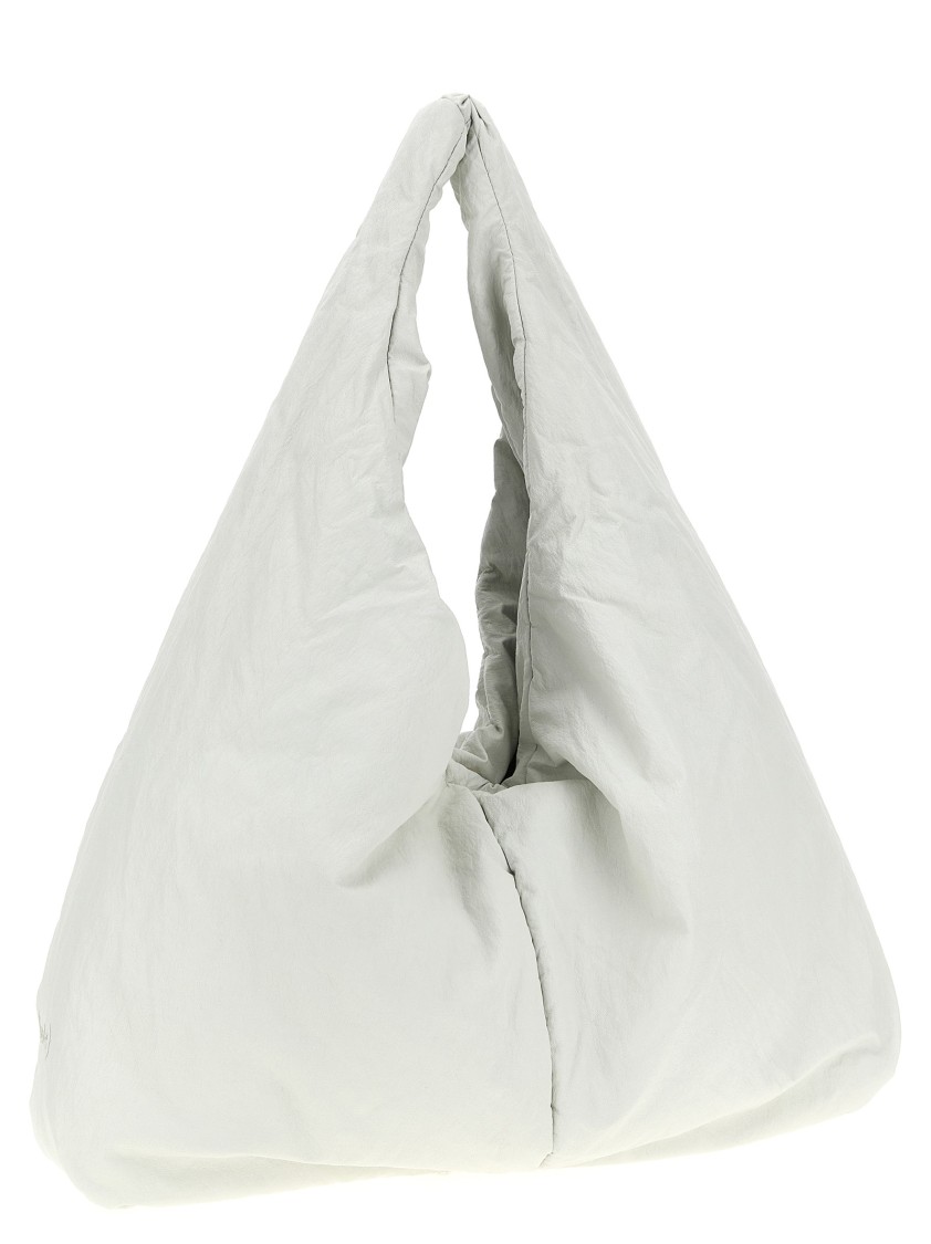 Nude 'knit Hobo' Shoulder Bag