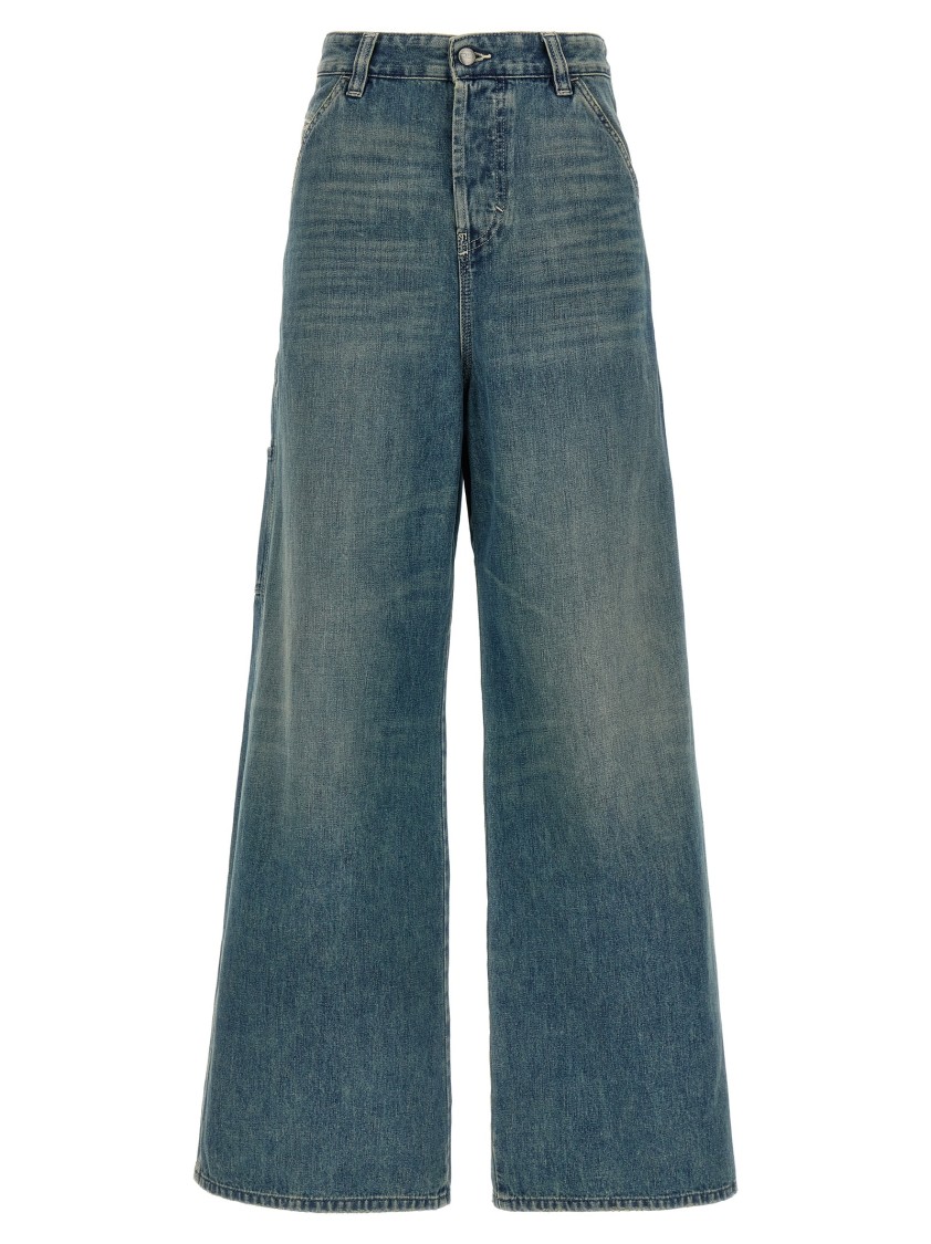 Diesel 'desire Wide Leg Jeans' In Blue
