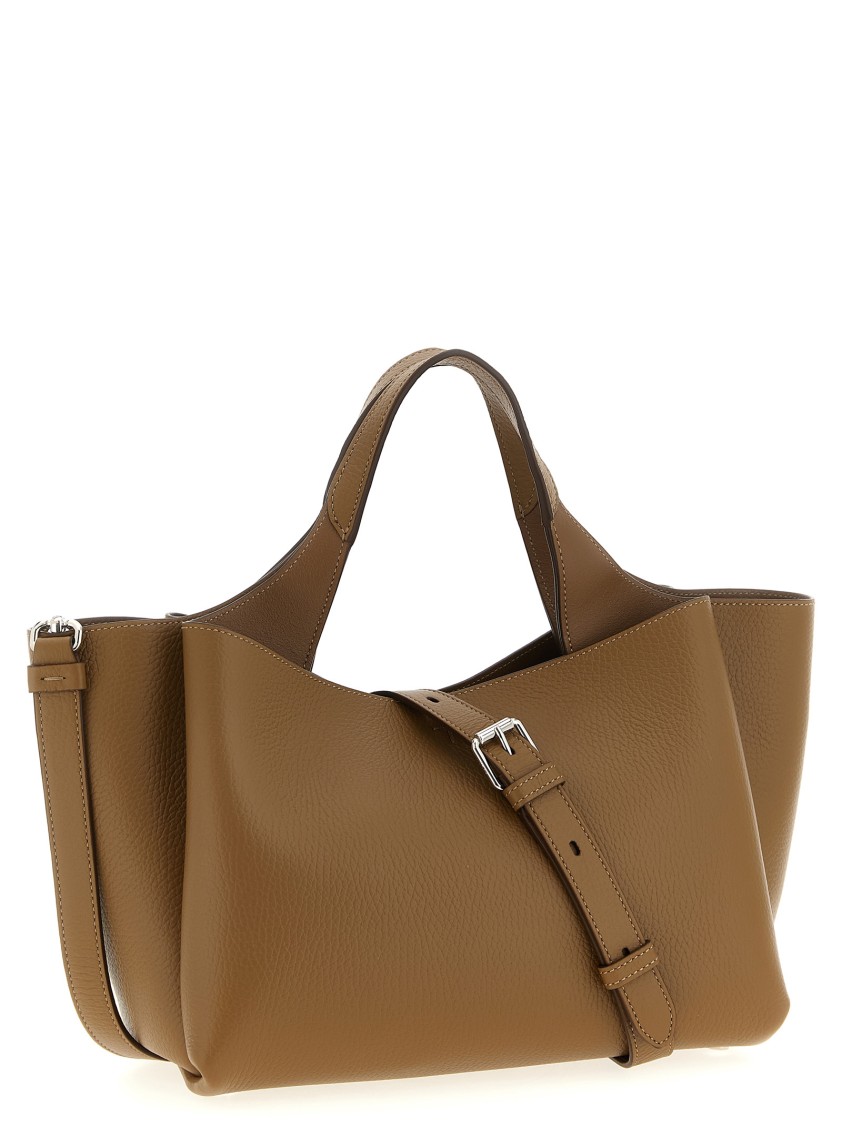 Tod's Mini Leather Handbag Hand Bags Brown In Brown