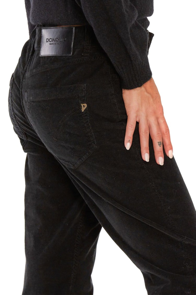 Dondup Multi-pocket Jeans In Black