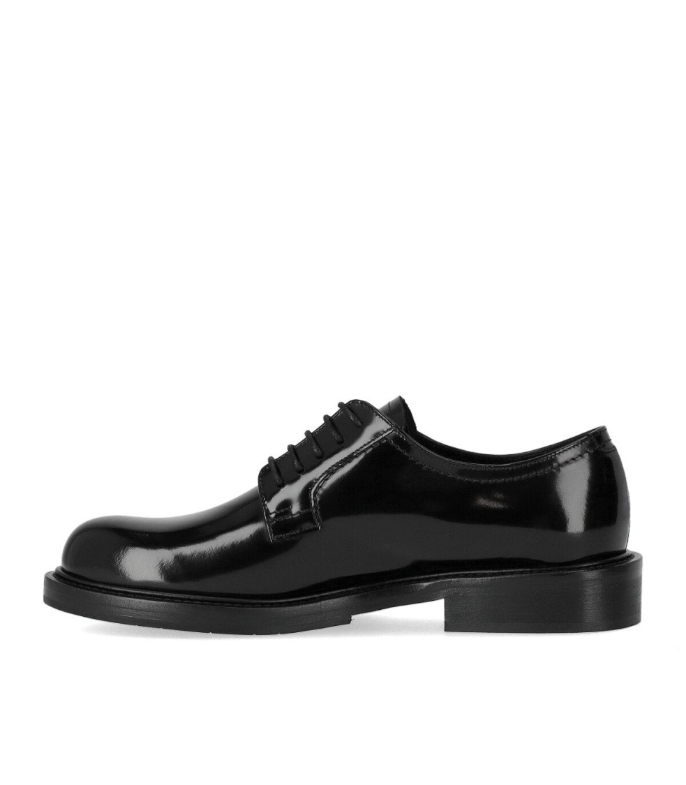 Guglielmo Rotta Palma Black Lace Up In Black