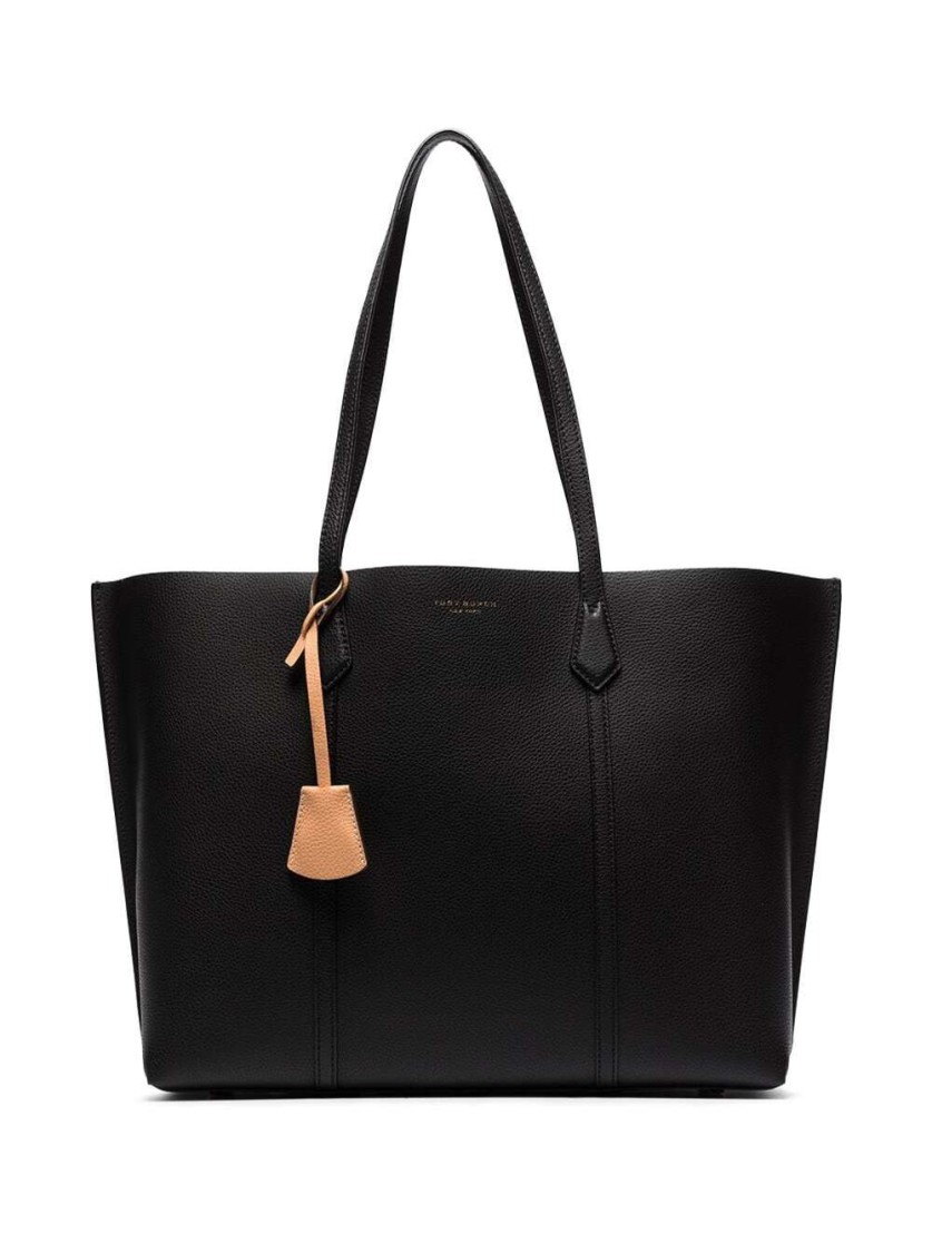 Tory Burch Stylish Black Tote Handbag For Women In Black