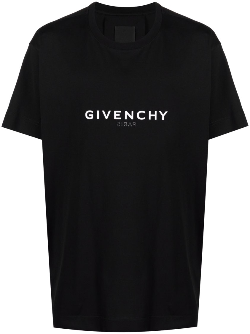 Shop Givenchy T-shirts And Polos Black