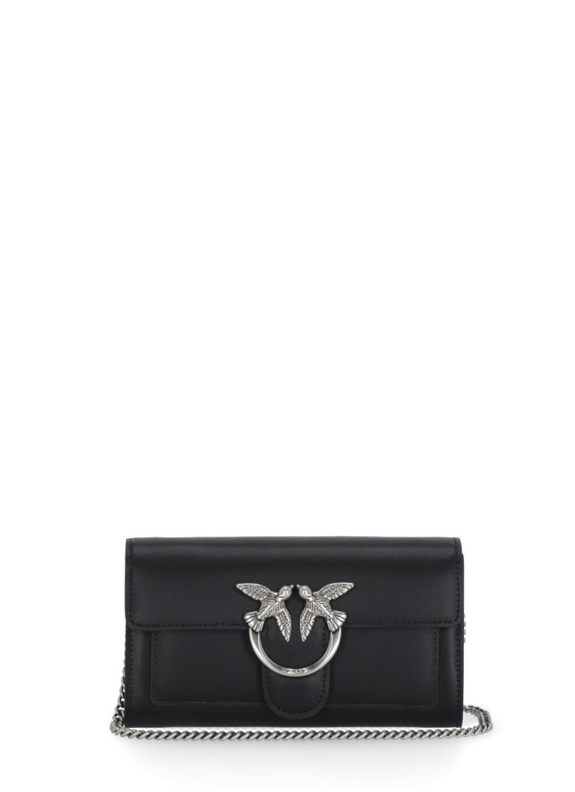 Pinko Black Love One Simply Wallet