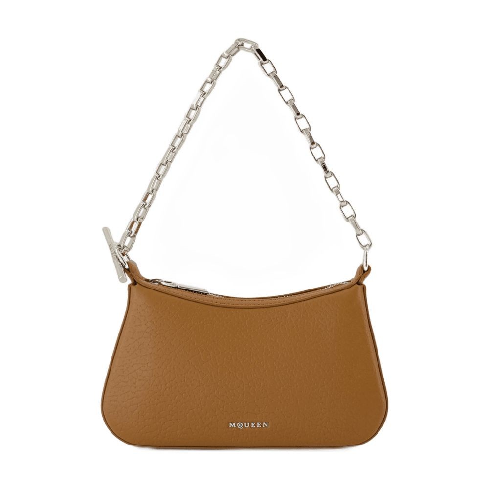 Alexander Mcqueen T-bar Mini Purse -  - Leather - Brown