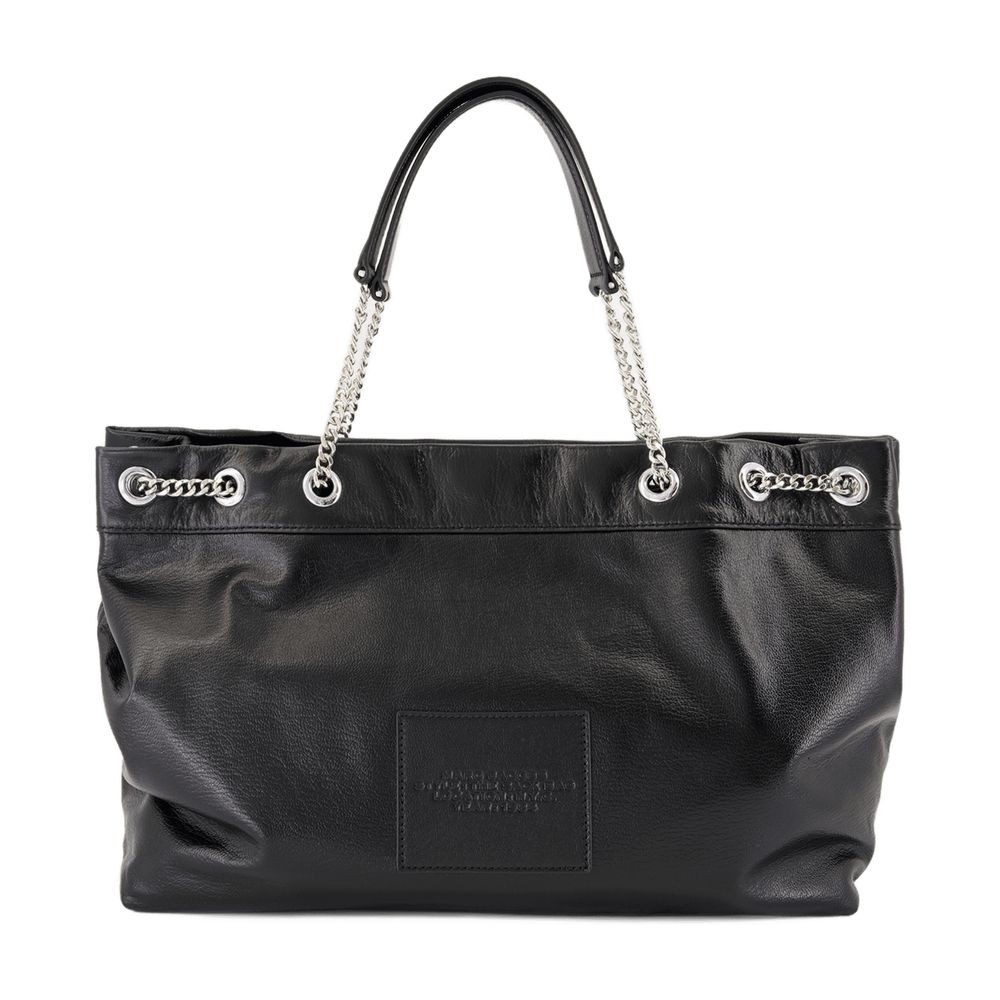 Marc Jacobs The Chain Sack Shoulder Bag In Black