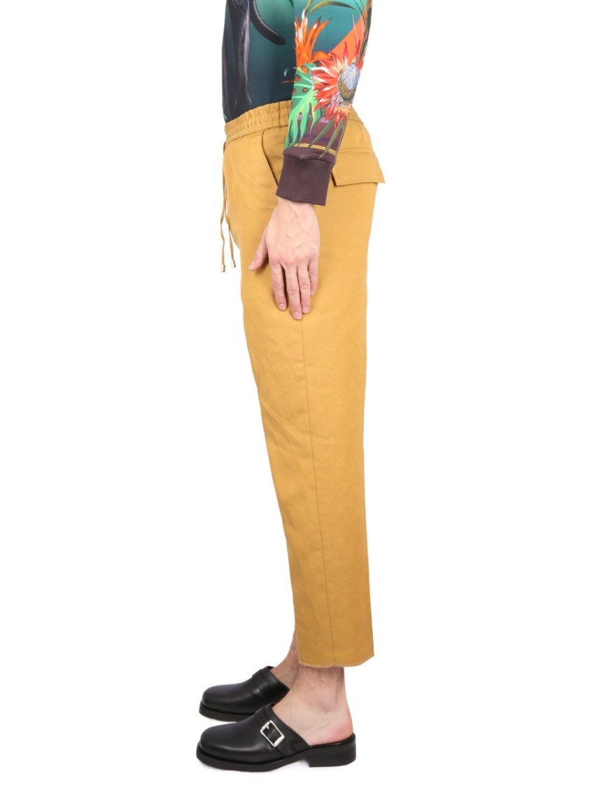Shop Etro York Pants In Orange