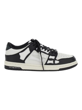 スニーカー Amiri 'Bandana' Black Leather Blend Sneakers Bandana Skel Top Low leather low-top sneakers AMIRI - Nugnes1920