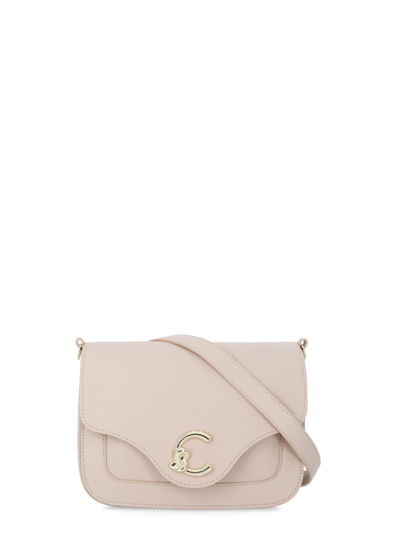 Shop Coccinelle Pink C-me Shoulder Bag