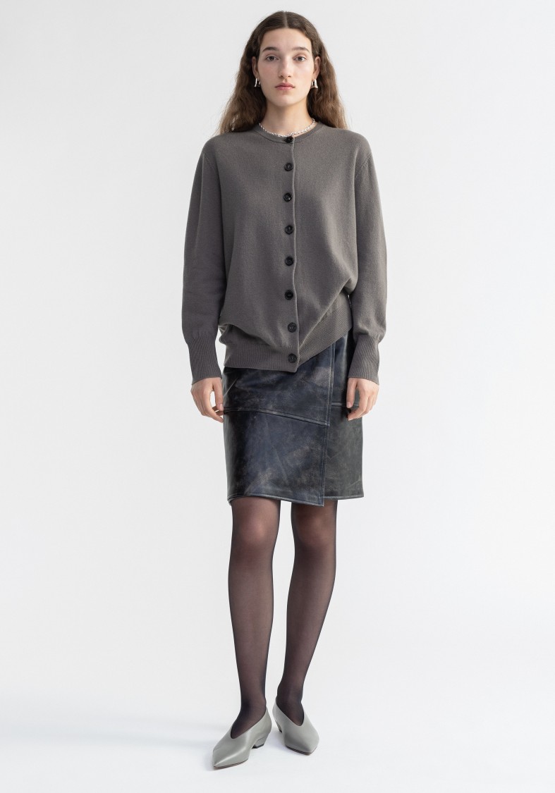AERON AERON PLIE - PURE MERINO WOOL CARDIGAN 