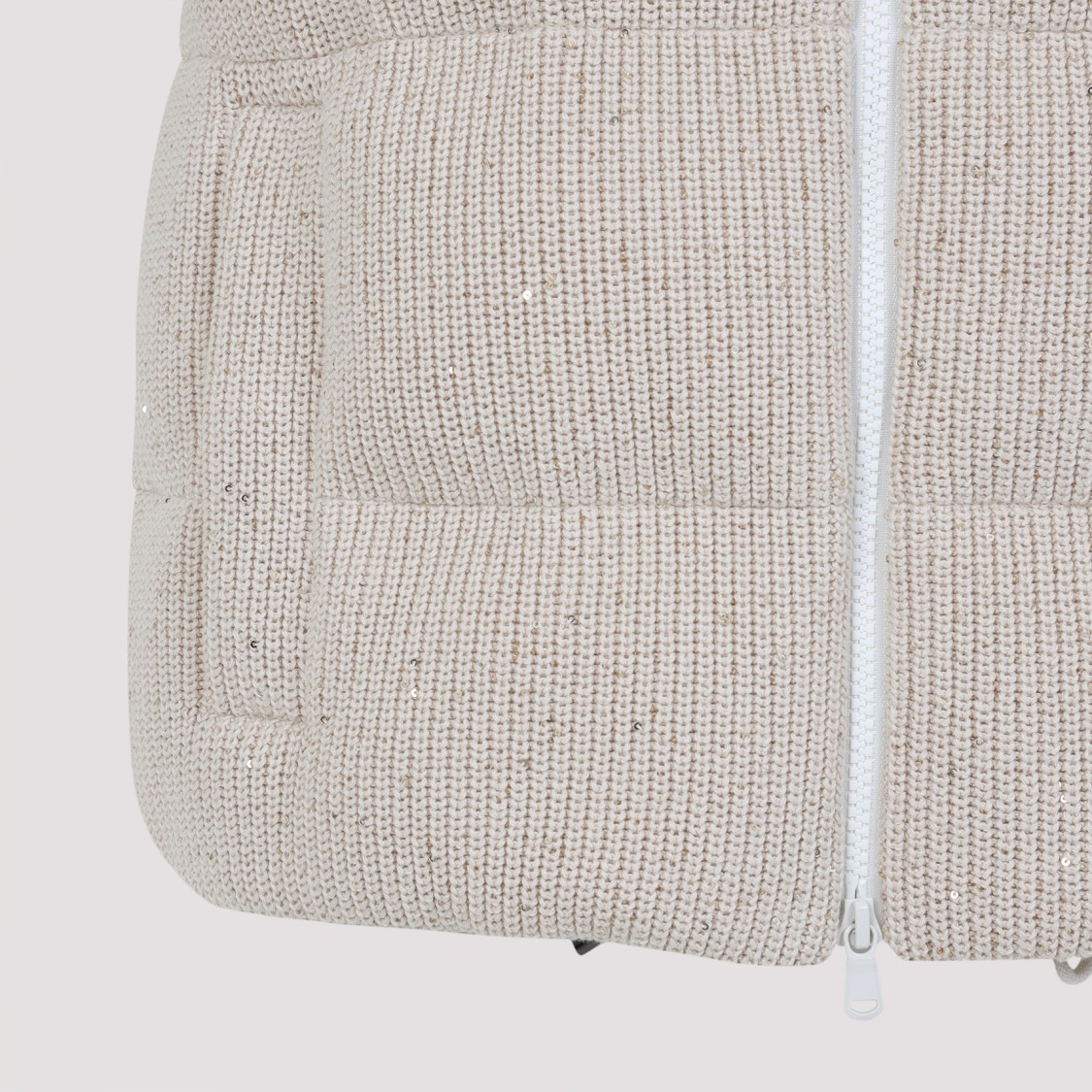 BRUNELLO CUCINELLI BRUNELLO CUCINELLI STRUCTURED WAISTCOAT WITH HIGH COLLAR