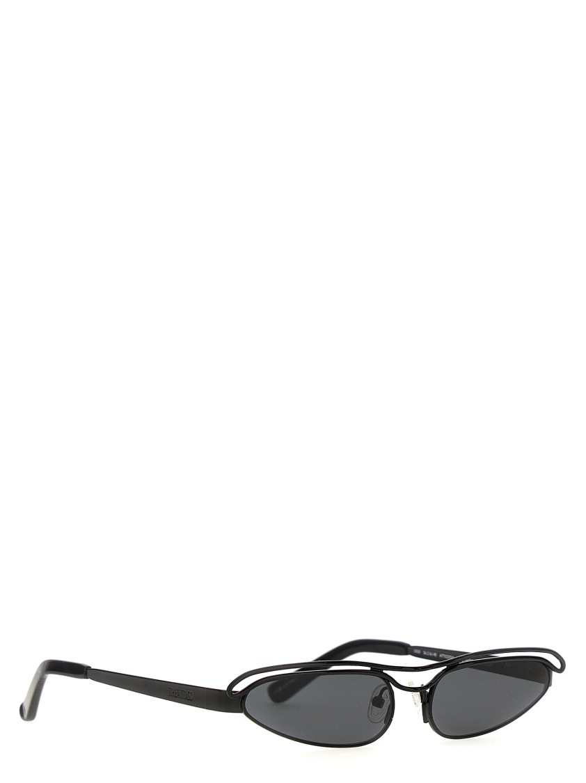 Attico The 'norma' Sunglasses In Gray